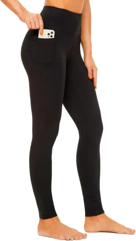 ccko High Waisted Leggings for Women with Pockets, Womens Yoga Pants Stretch Workout Leggings Tummy Control