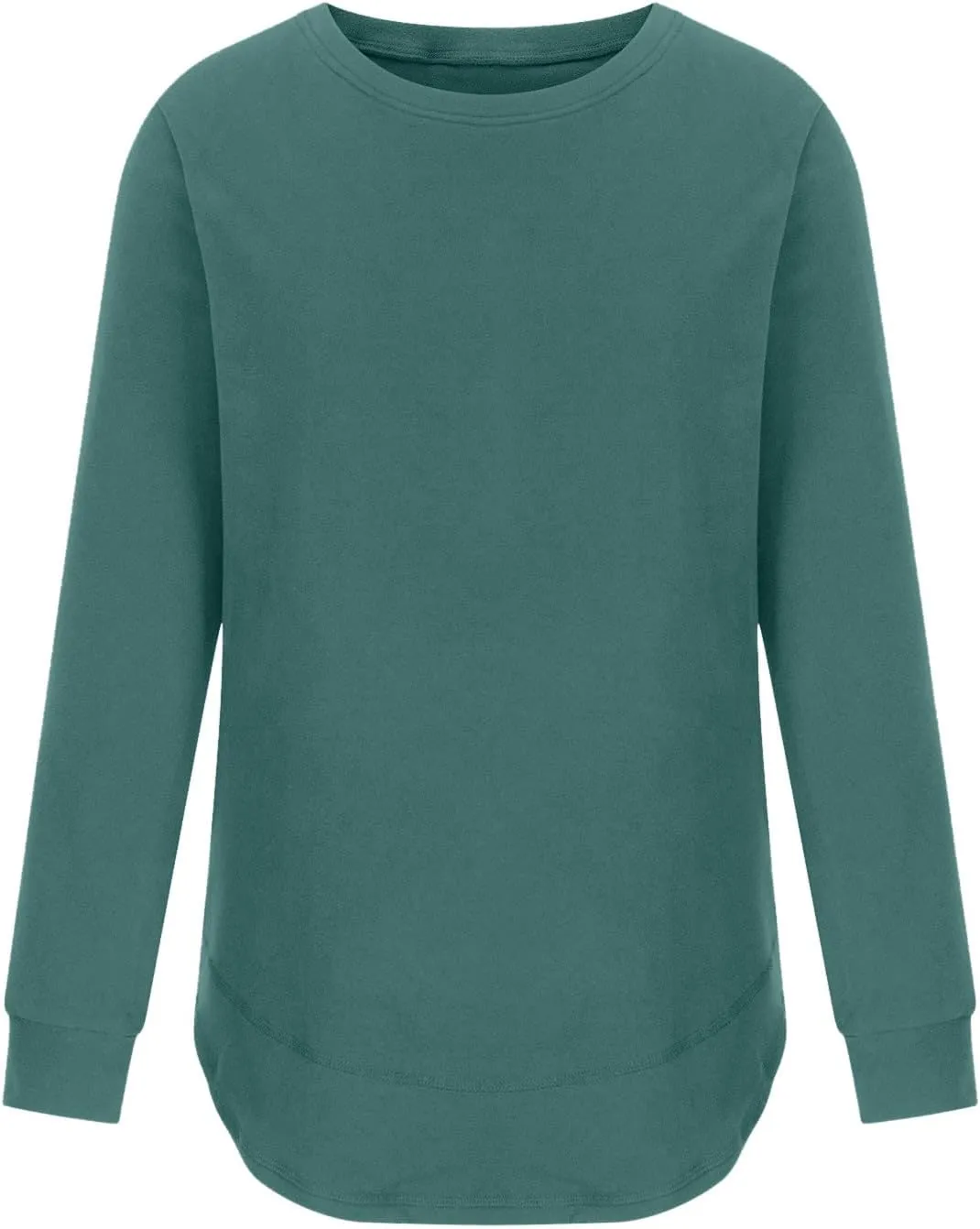Ceboyel Womens Long Sleeve T Shirts 2023 Loose Fit Tops Round Neck Causal Blouses Shirt Trendy Fall Winter Outfits Clothes