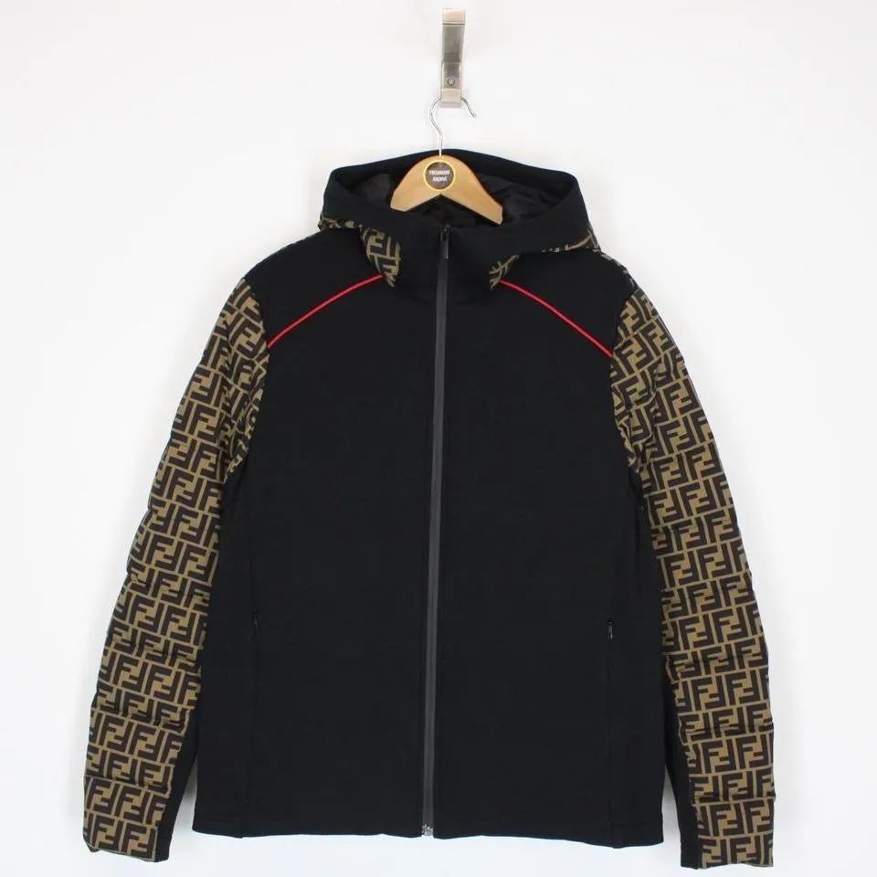 Fendi FF Tech Down Puffer Jacket Large