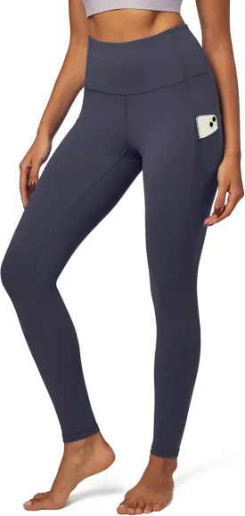 IUGA Leggings with Pockets for Women High Waisted Yoga Pants Women Tummy Control Workout Compression Running Leggings