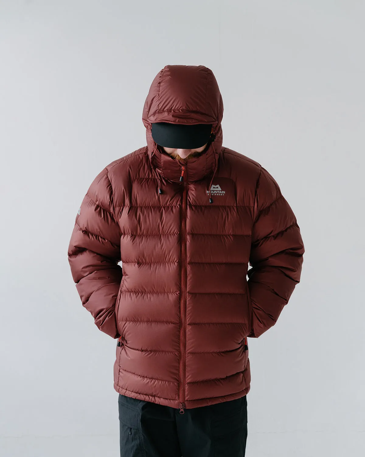 Mountain Equipment Lightline Drilite Men's Down Jacket - Fired Brick