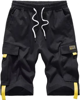 Msmsse Women's Cargo Hiking Shorts Multi-Pockets Bermuda Golf Outdoor Summer Shorts for Women