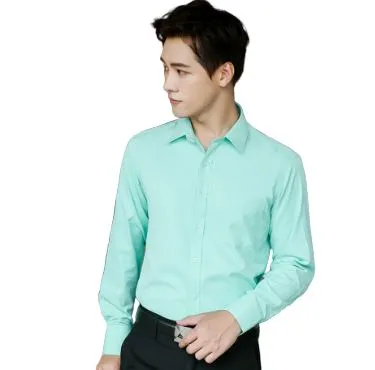 [*NSJ-777] Men's Fashioned White Collar Shirt - Fitted