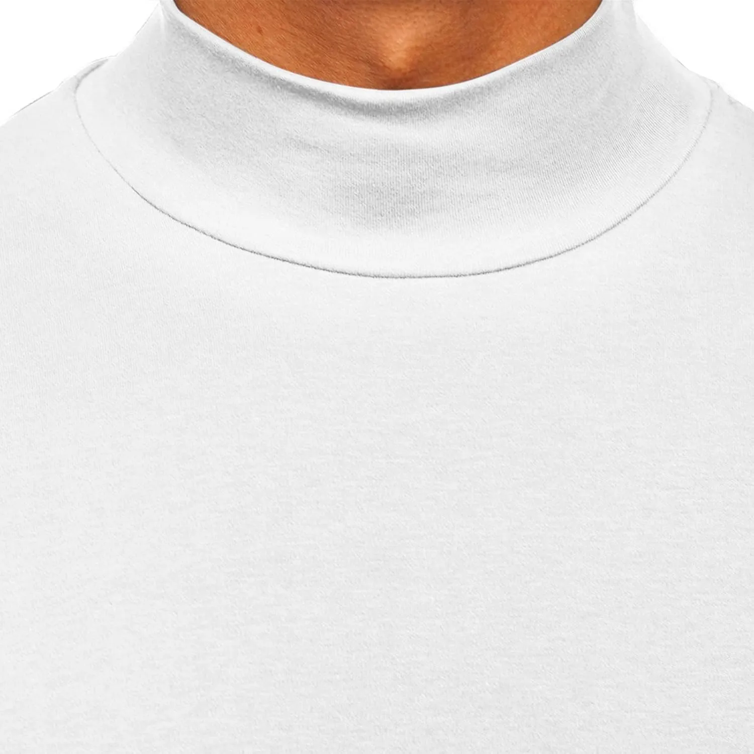 Rela Bota Mens Half Turtleneck Long Sleeve Pullover Basic Designed Undershirt Stretch Slim Fit Sweaters