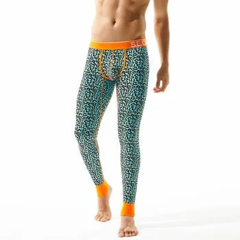 Seobean Funky Leopard Thermal Leggings / Underwear