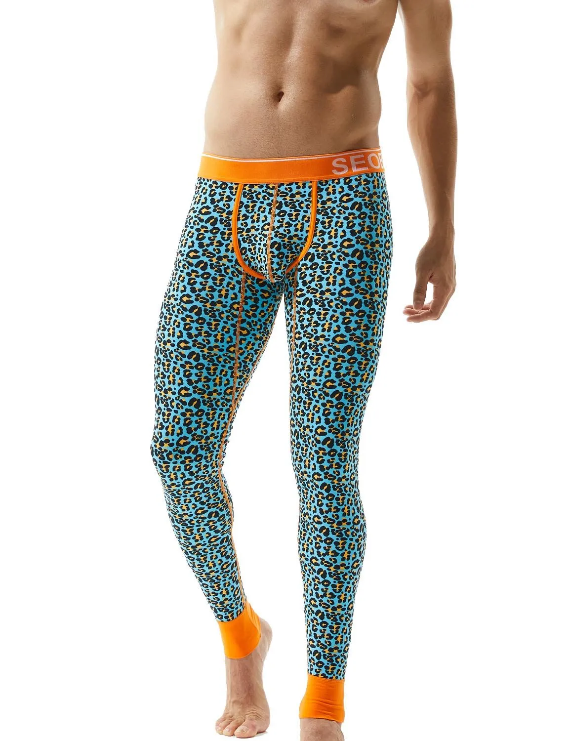 Seobean Funky Leopard Thermal Leggings / Underwear