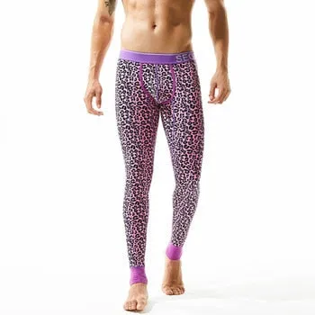 Seobean Funky Leopard Thermal Leggings / Underwear