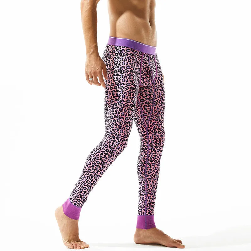 Seobean Funky Leopard Thermal Leggings / Underwear