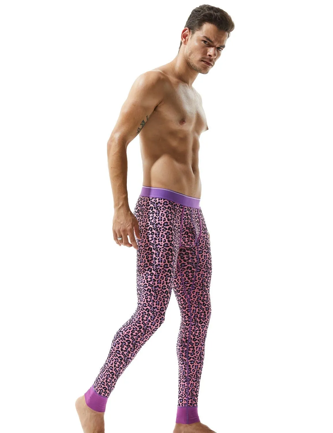 Seobean Funky Leopard Thermal Leggings / Underwear