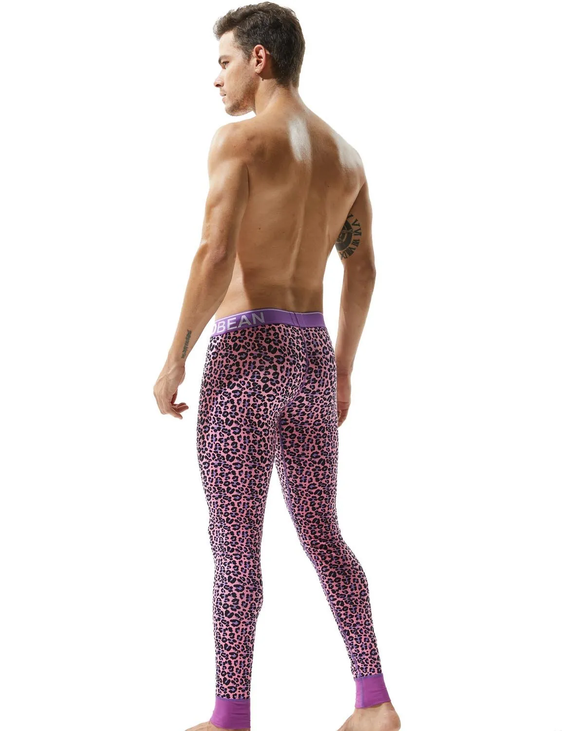 Seobean Funky Leopard Thermal Leggings / Underwear