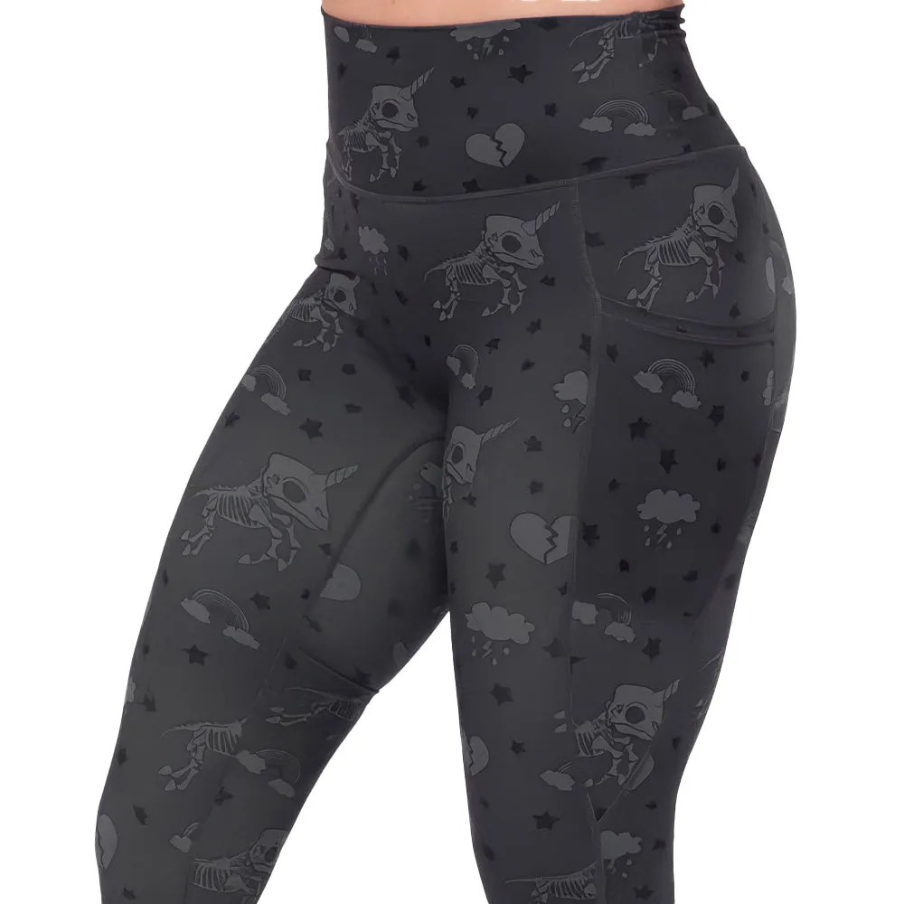 Unicorn Skulls Leggings