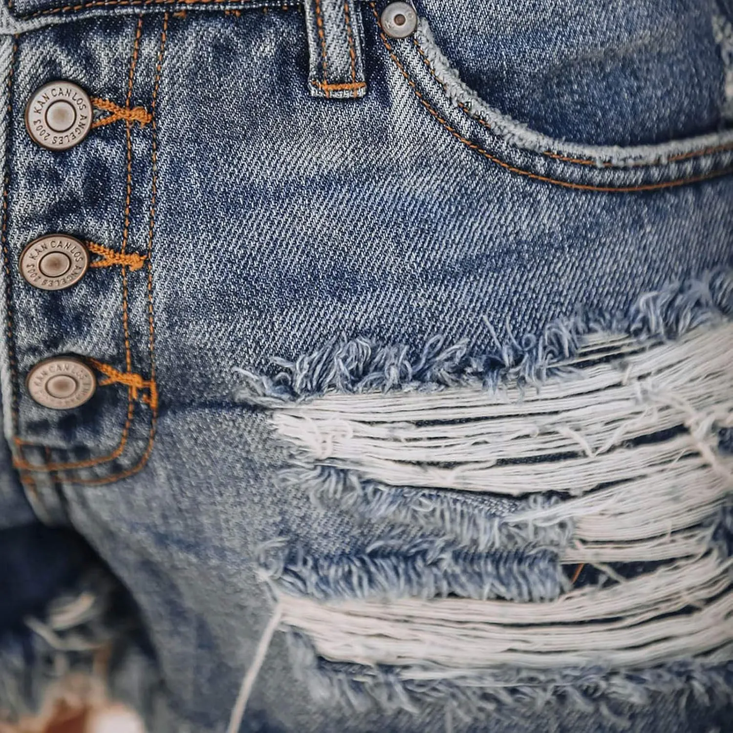 Womens Jean Shorts Ripped High Rise Denim Shorts Stretchy Cuffed Hem Short Jean Distressed Casual Jean Shorts Golf Bermuda